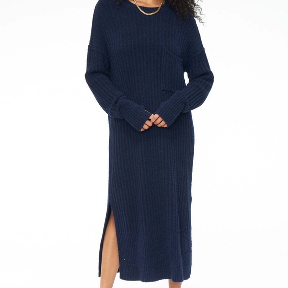 pistola Dresses & Skirts - Pistola Darya Dress Crew Neck Midi Dress